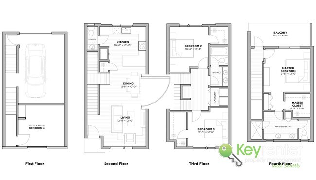 Building Photo - 4 Bedroom Seattle Townhome with Parking and Modern Finishes
