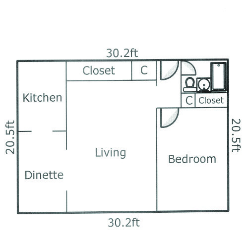 Floorplan - Roosevelt