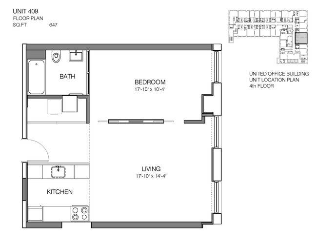 Floorplan - Market District Lofts