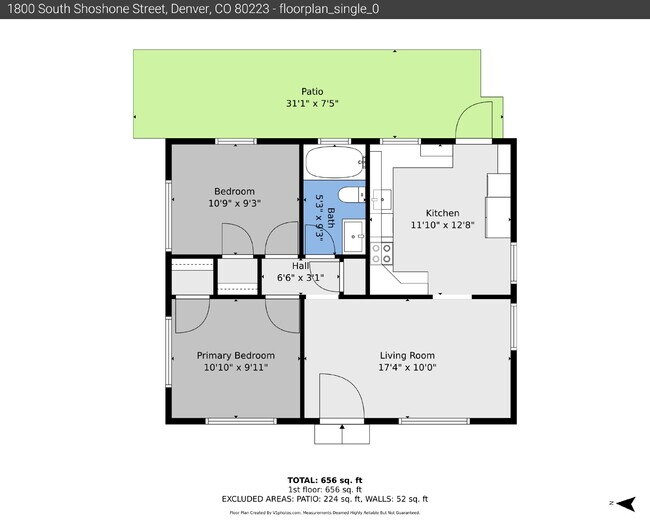 Building Photo - $2,140.95 -  2 bed, 1 bath located in Denver with a big backyard and In Unit Laundry!