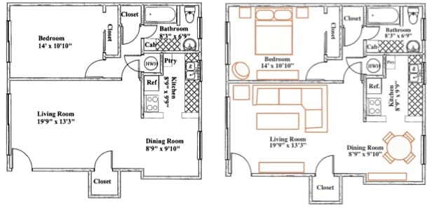 1BR/1BA - Lemarsh Chatsworth Apartments