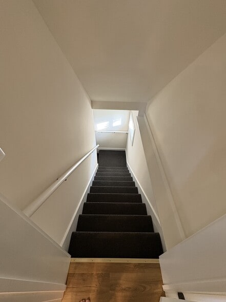 Stairs to basement - 5772 Ethan Allen Hwy