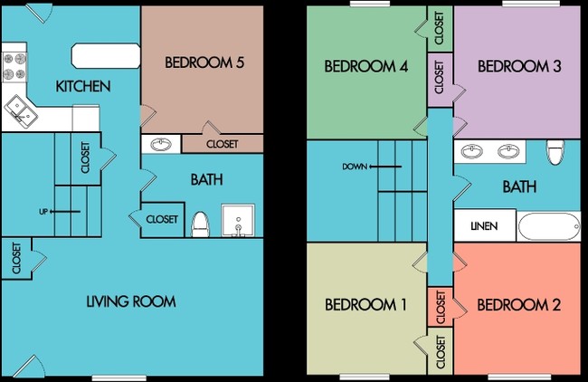 5BR/2BA - Lexington Ridge Apartments & Townhomes