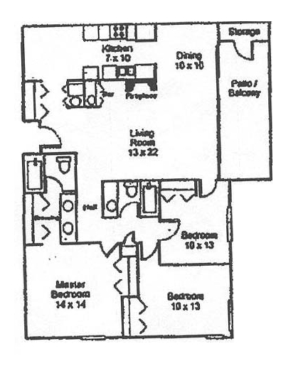 3BR/2BA - Lakes at Epping Way