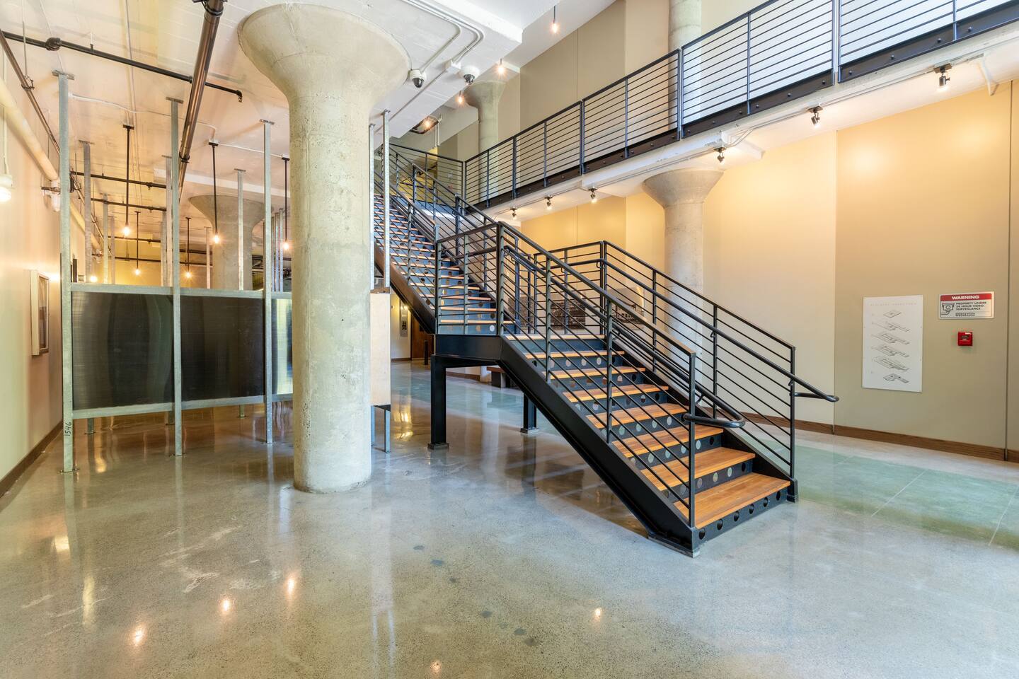 This is lobby where mail is collected - 1510 Park Ave