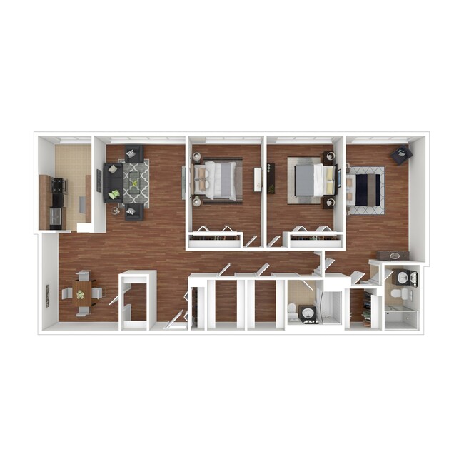 Floorplan - Colesville Towers Apartments