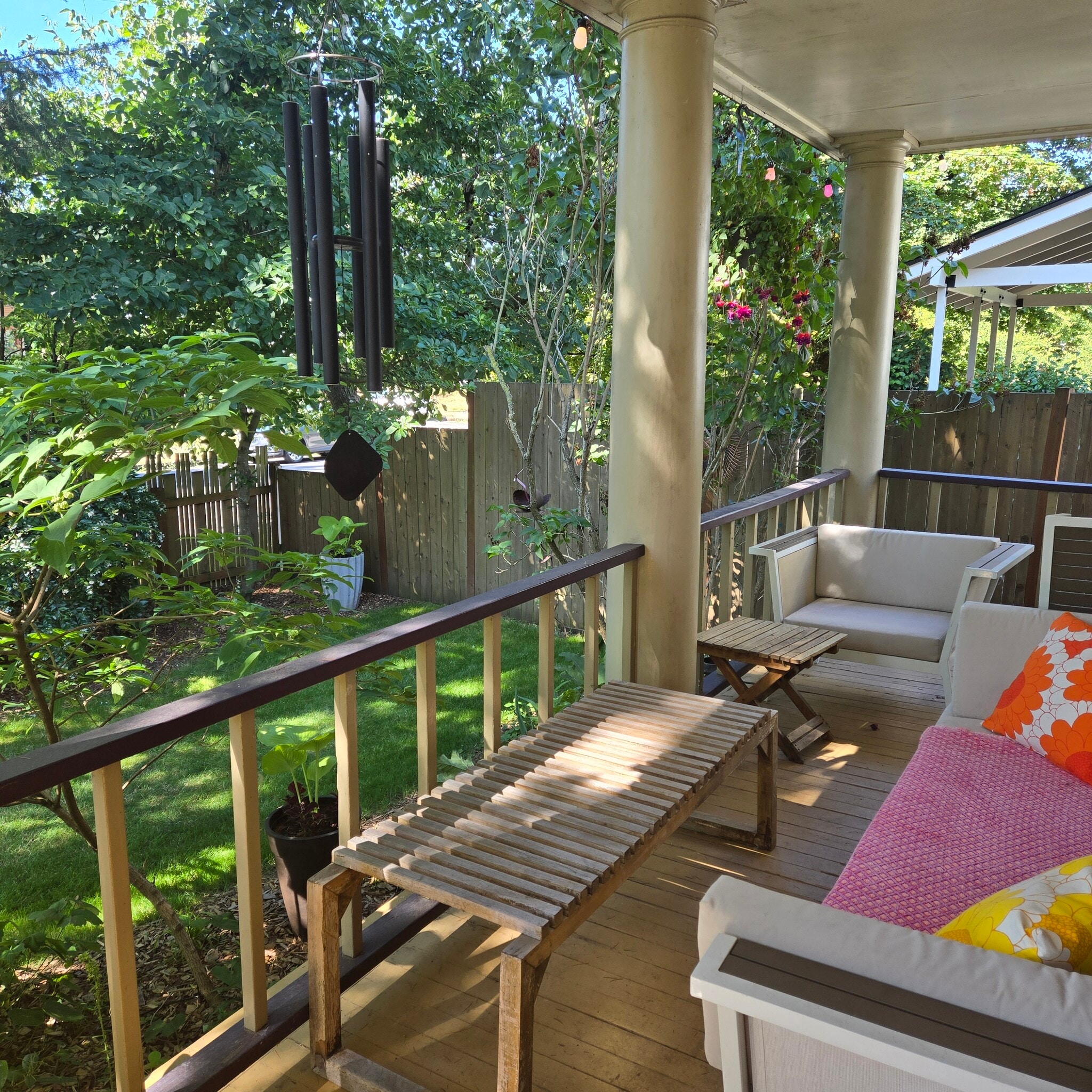 porch view - 555 N Simpson St
