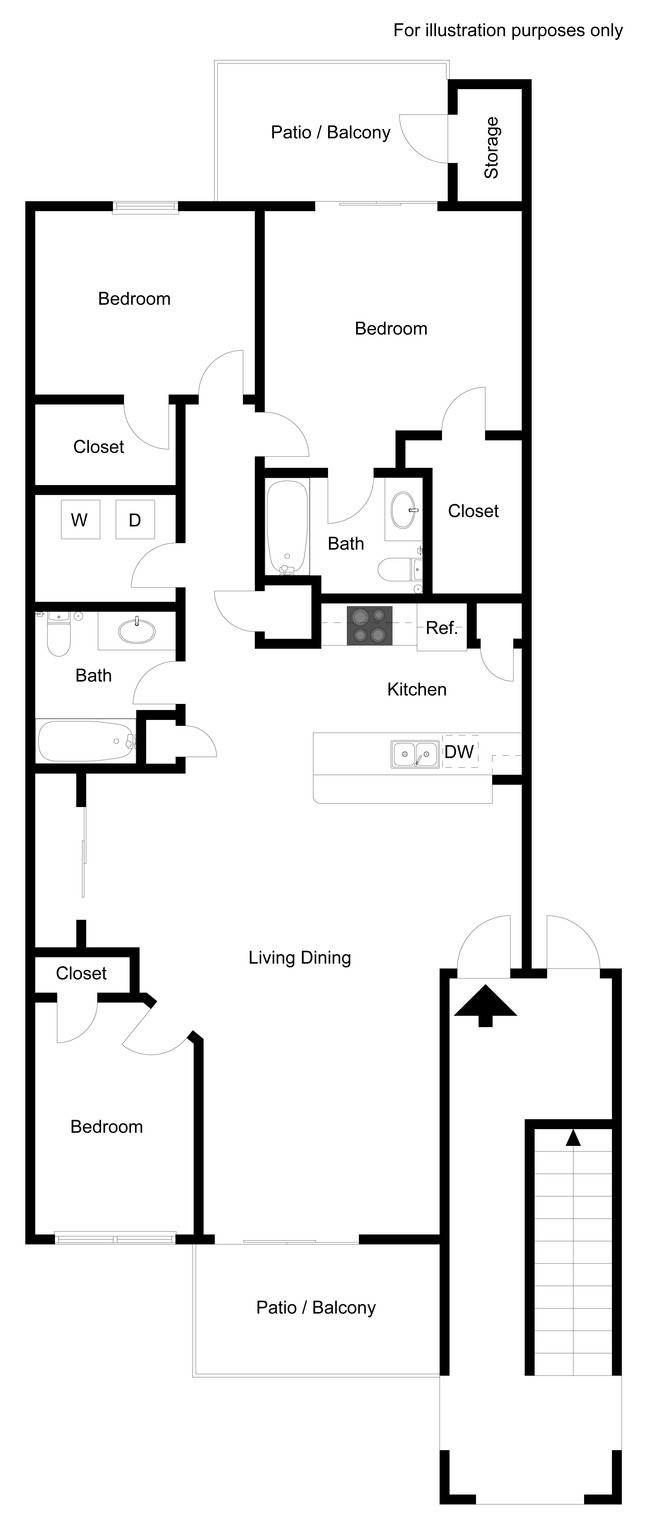 Floorplan - Cimarron Terrace