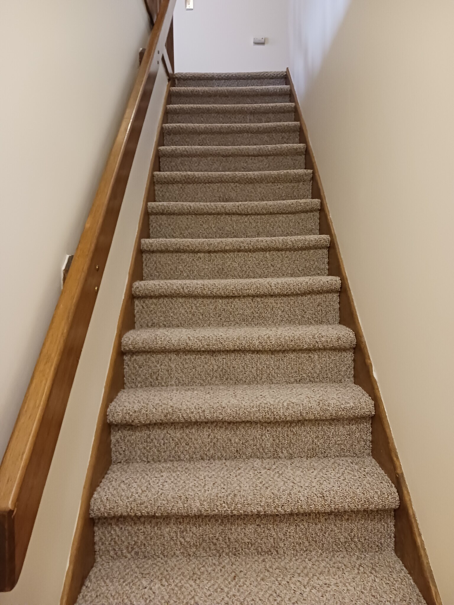 Stairs to second floor - 124 College St