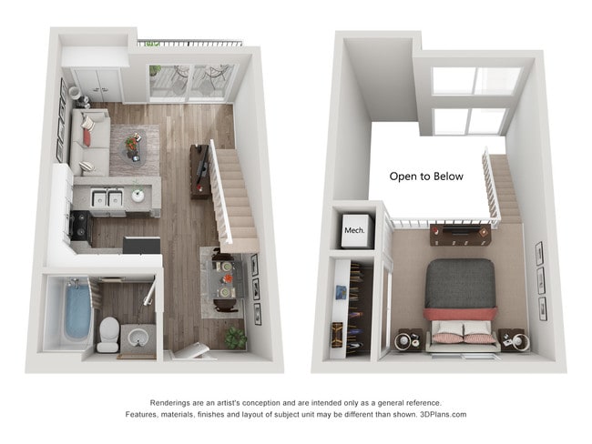 Floorplan - Los Feliz Village