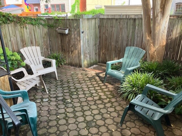back patio - 1326 Emerald St NE