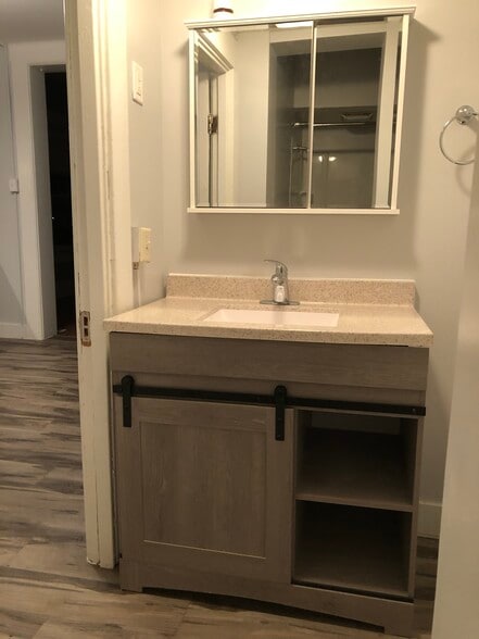 New bathroom vanity - 118 Center St