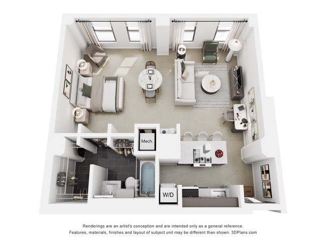 Floorplan - National City Tower Lofts