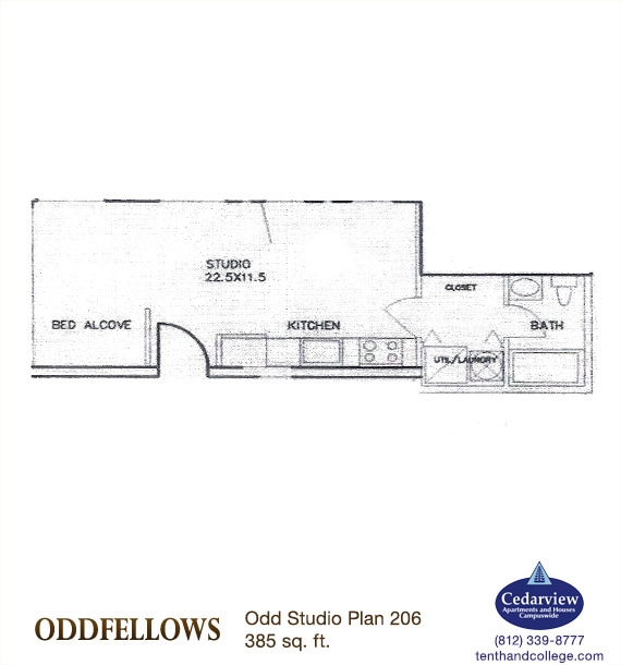 Interior Photo - Oddfellows Apartments