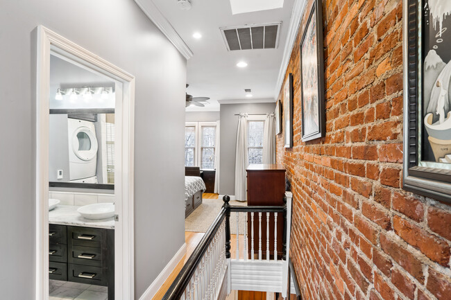 Second floor (master bedroom, marble bath, skylight) - 1208 Constitution Ave NE