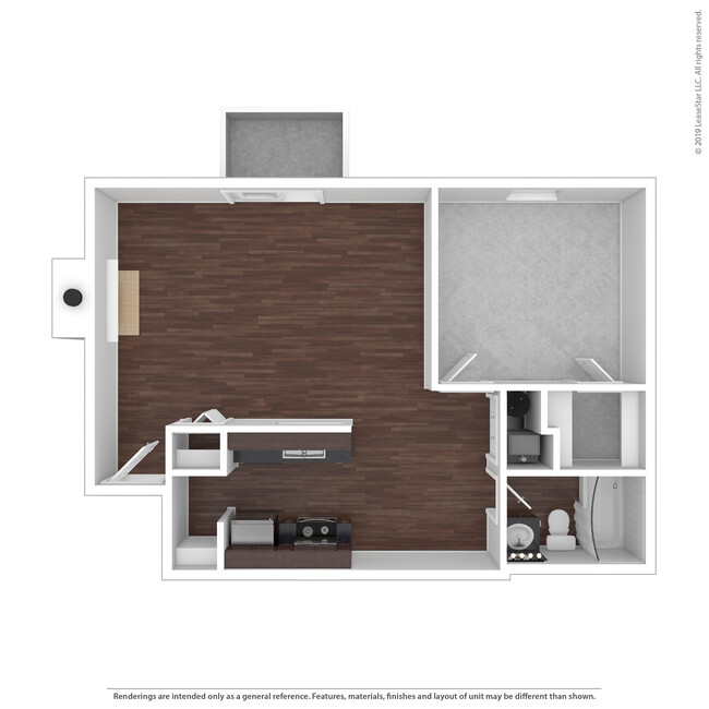 Lake James: Beds - 1: Baths - 1: SqFt Range - 671 to 671 - Village Green