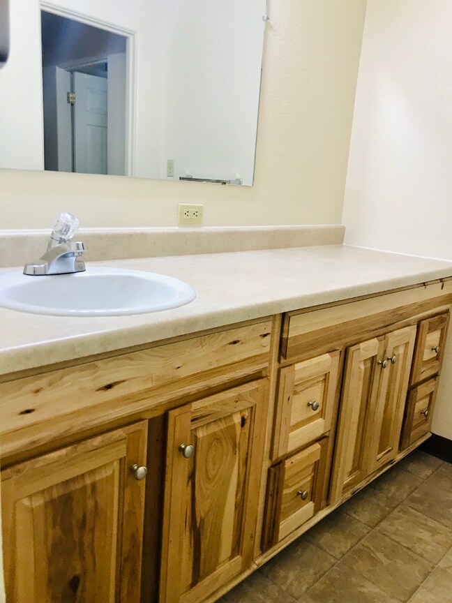 Nice, large bathrooms. - 123 W Powers Cir
