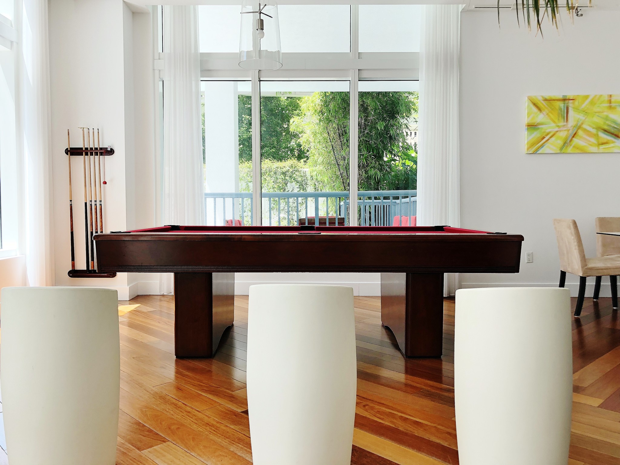 Community room with bar/pool table - 234 NE 3rd St