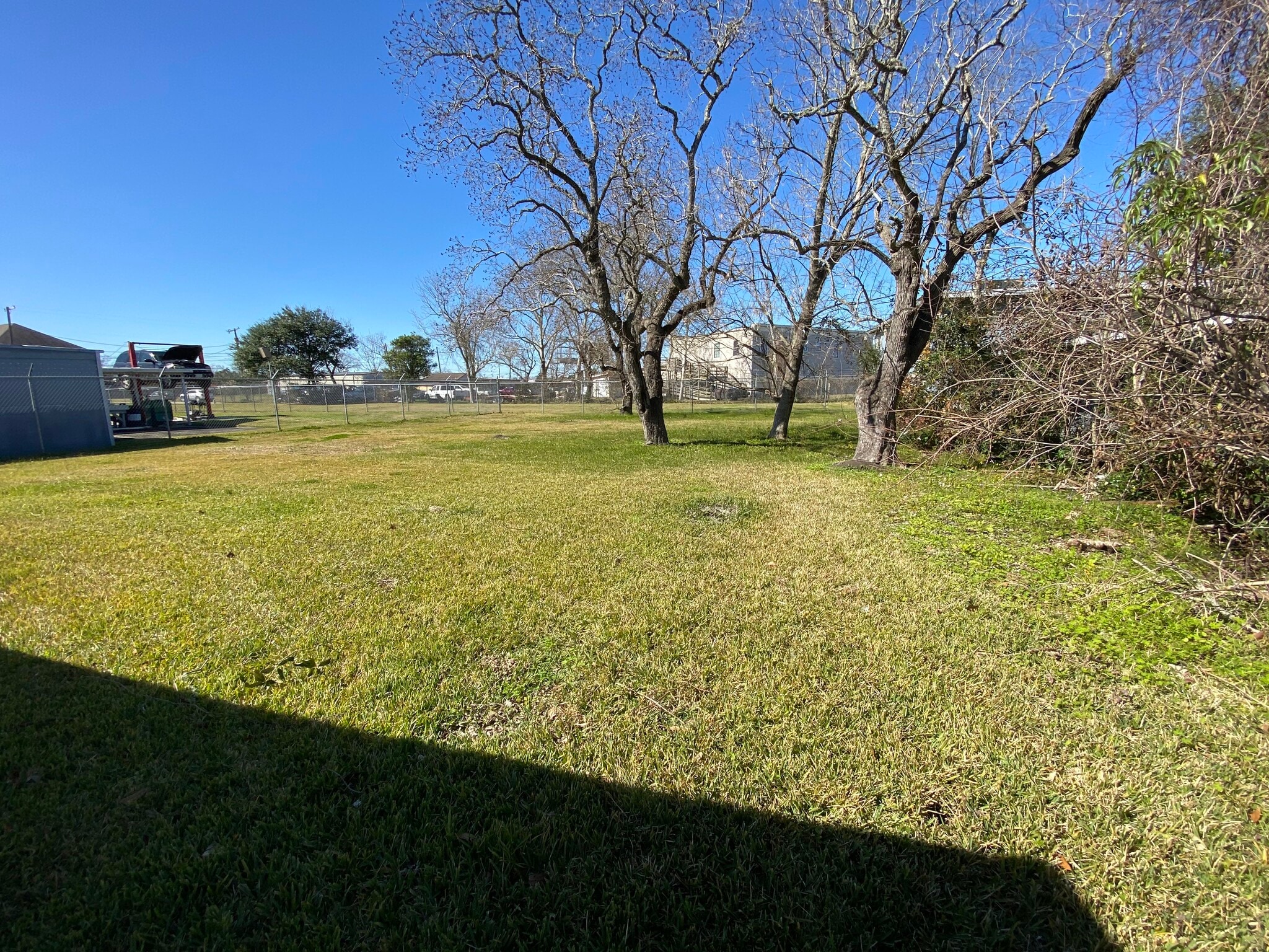 Fenced in backyard. - 816 1st St