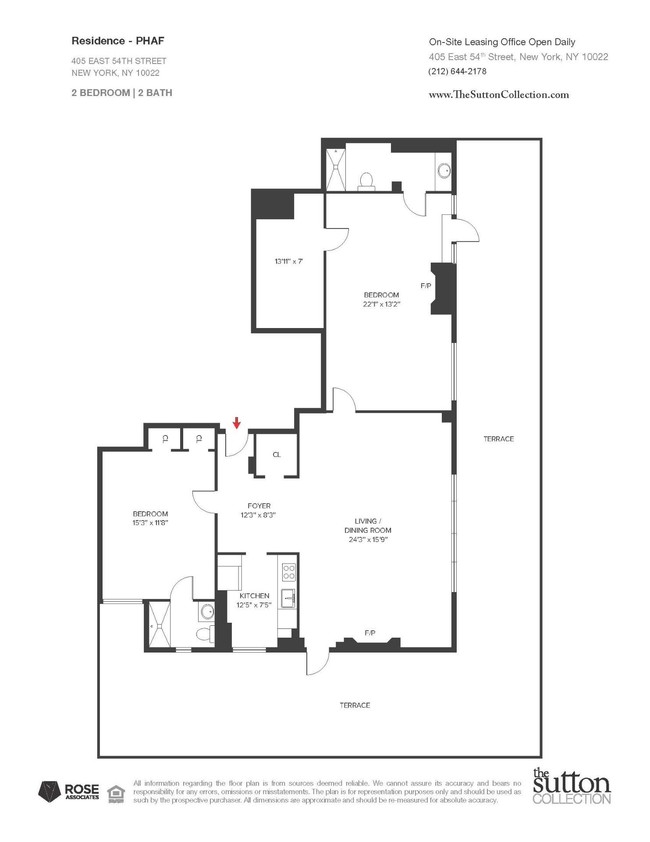 Floorplan - The Sutton Collection