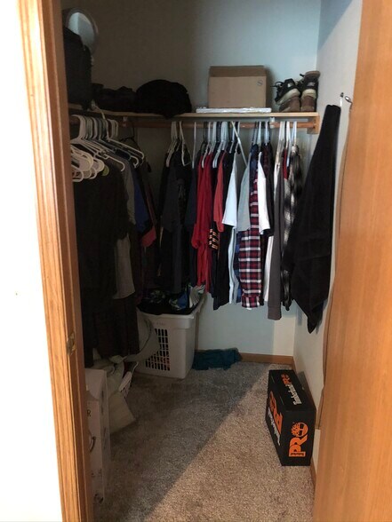 Upstairs Bedroom, walk in closet - 227 E Mill St