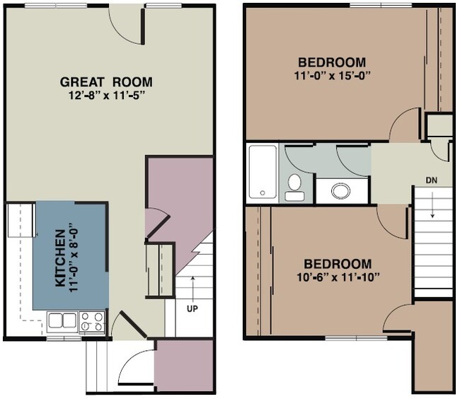 Floorplan - Pine Manor Townhouses