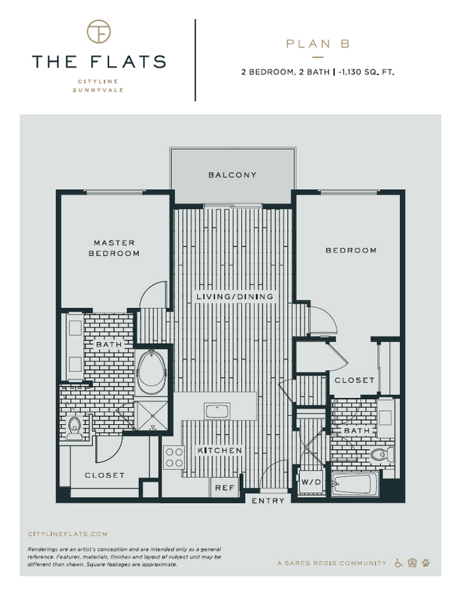 Floorplan - The Flats