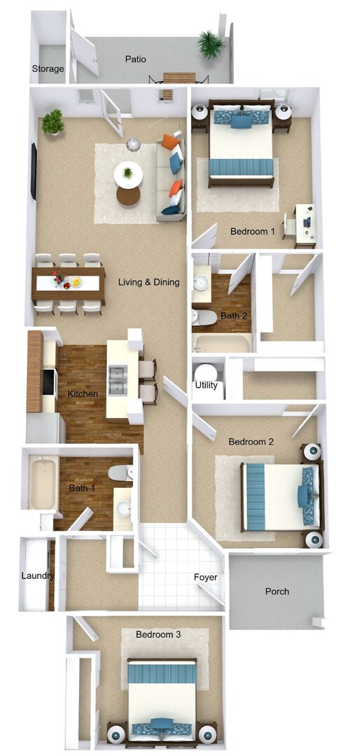 Building Photo - Grand Lakeside Escape: Spacious 3-Bedroom Retreat in Lakeshore Community