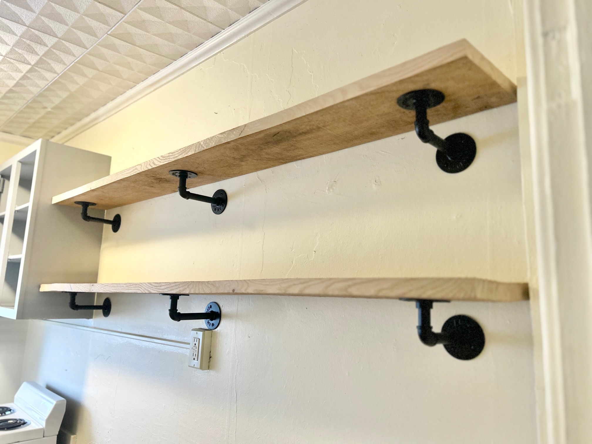New Shelves in Kitchen - 345 N Main St