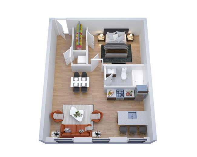 Floorplan - Peanut Factory Flats