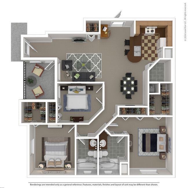 Floorplan - Springs at Palma Sola Apartments