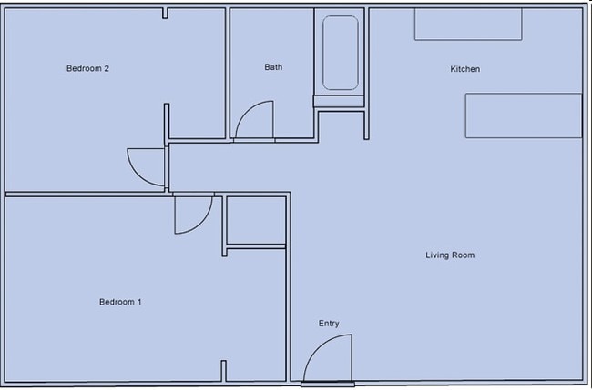 2BR/1BA - Desert Luna Apartments