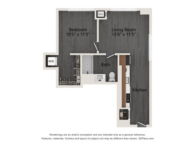 Floorplan - The Thompson at Fulton Market