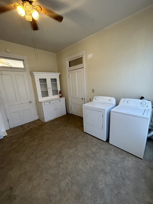 Washer and dryer and original kitchen built-in. - 1118 25th St