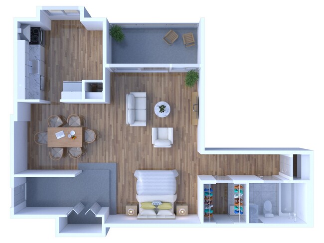 Floorplan - Townley Apartments