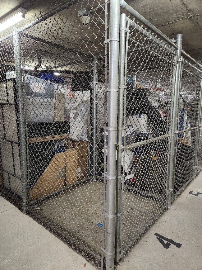secure store space in locked room - 1315 Alma Ave