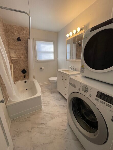 Bathroom with Laundry - 1701 Payne Ave