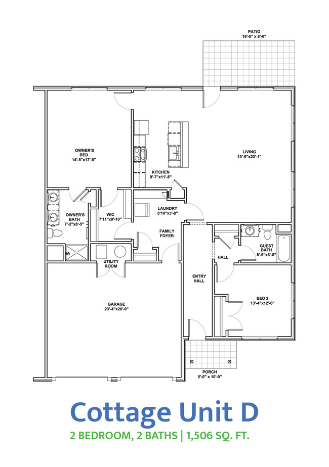 Cottage Unit D - Verena at Hilliard - 55+ Community
