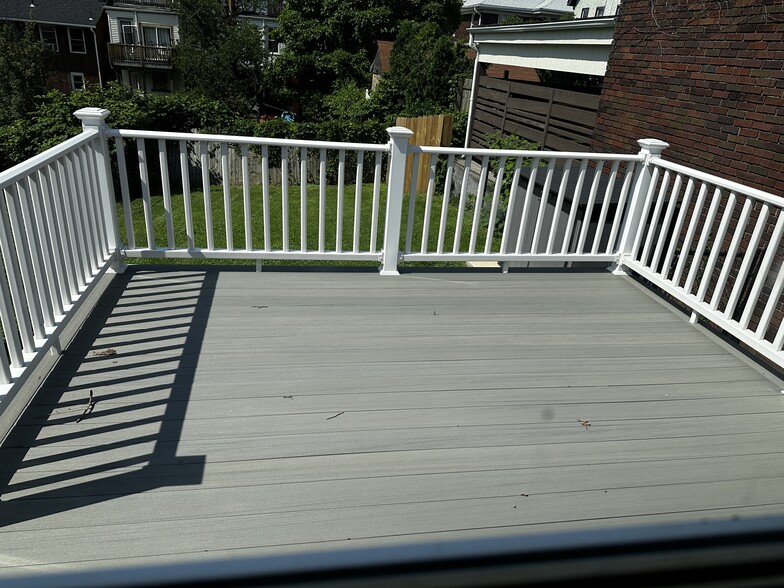 back deck - 6361 Waldron St