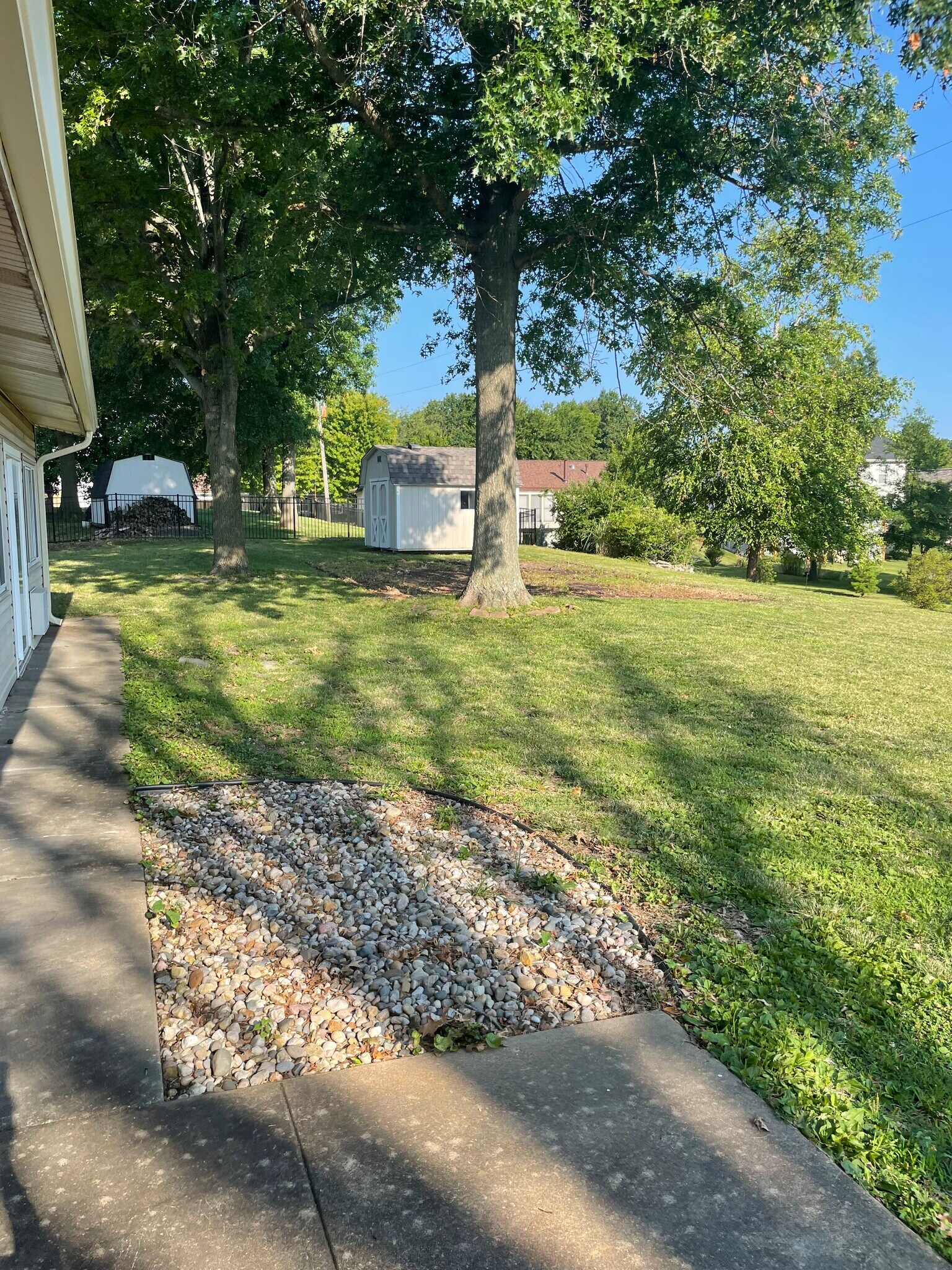patio off of living room provides great outdoor space - 302 Coronation Dr