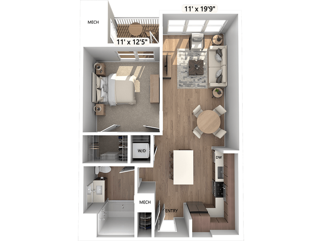 Floorplan - Avalon Princeton Circle