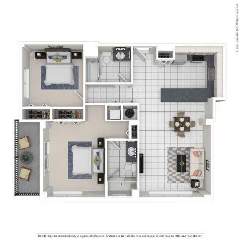Floorplan - Wake Biscayne Bay North