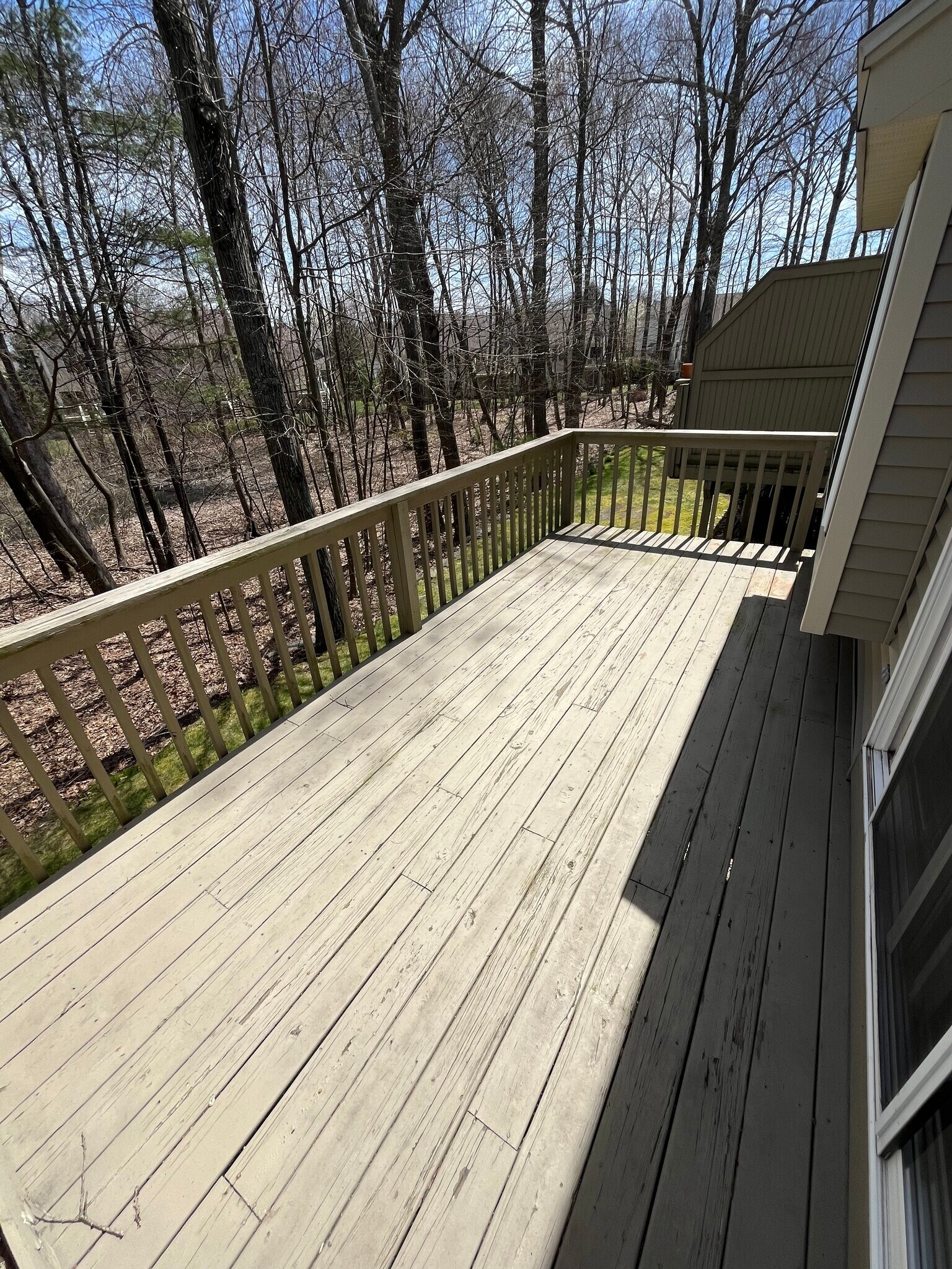 Deck off living room (level 2) - 9 Ann Dr