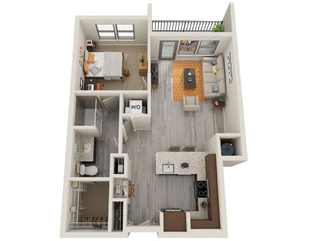 1 Bedroom, 1 Bathroom - Astoria at Celebration