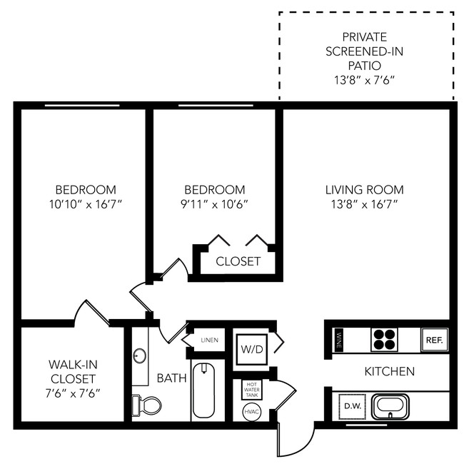 Floorplan - Bayside Villas