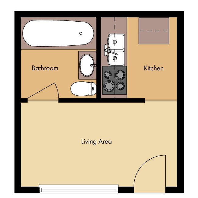 Floorplan - Monticello Apartments