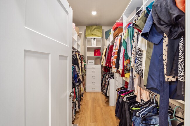 Main closet with drawers - 13265 SW 9th Rd