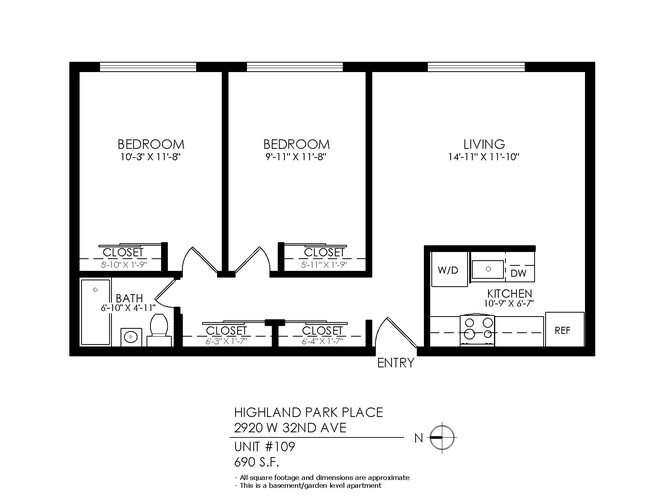 Floorplan - Highland Park