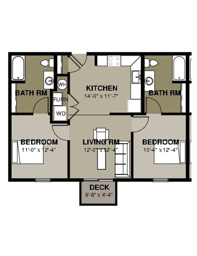 Floorplan - 210 Gray - Sunset View