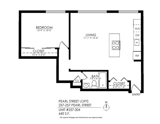 Floorplan - Pearl Street Flats